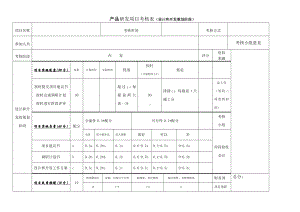 (完整版)产品项目研发阶段性考核表.doc