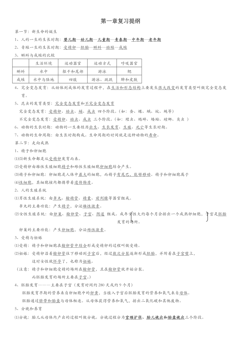 (完整版)初一下册科学知识点汇总.doc_第1页