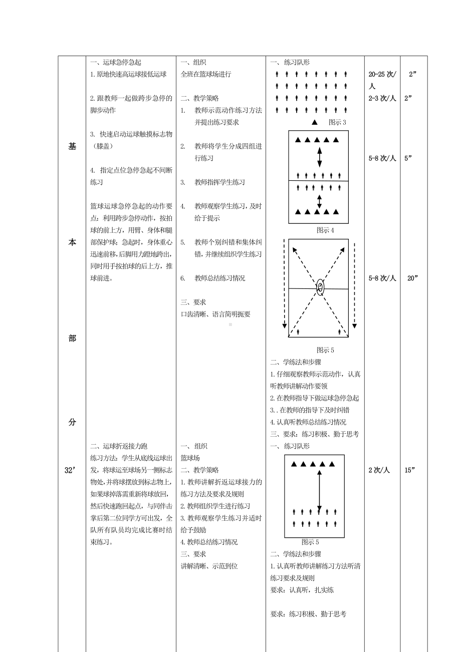 篮球运球急停急起教案.doc_第2页