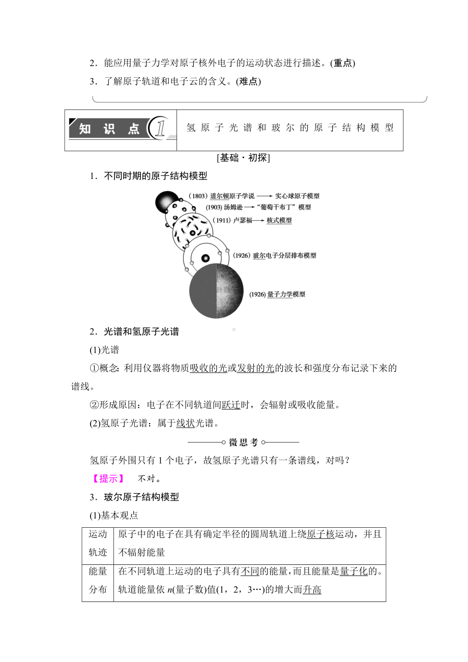 (共17套120页)鲁科版化学选修3(全册)知识点附讲解练习汇总.doc_第2页