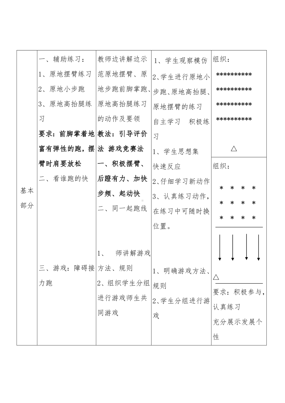 五年级快速跑教学设计.doc_第2页