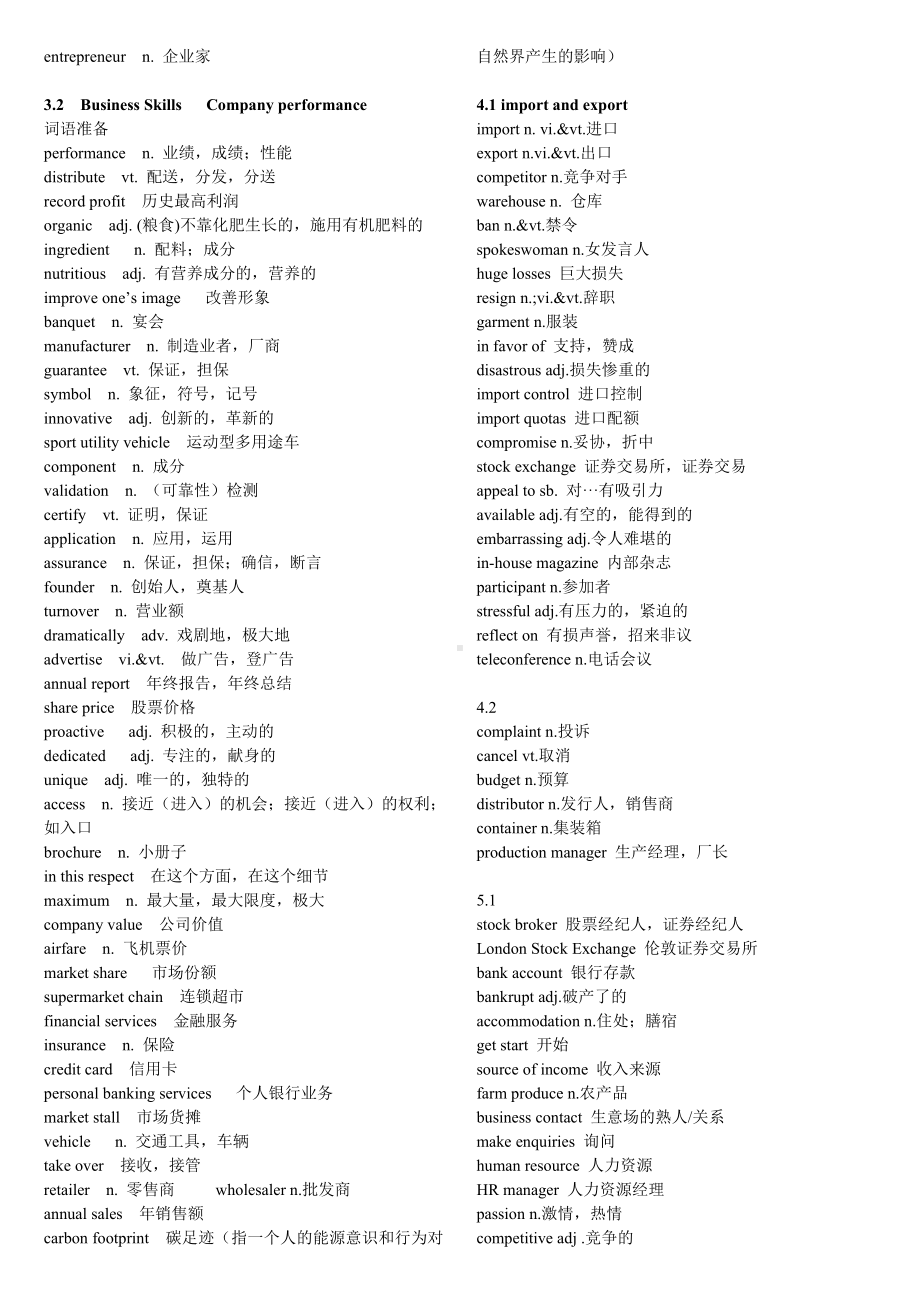 (word完整版)剑桥商务英语的BEC单词初级.doc_第3页