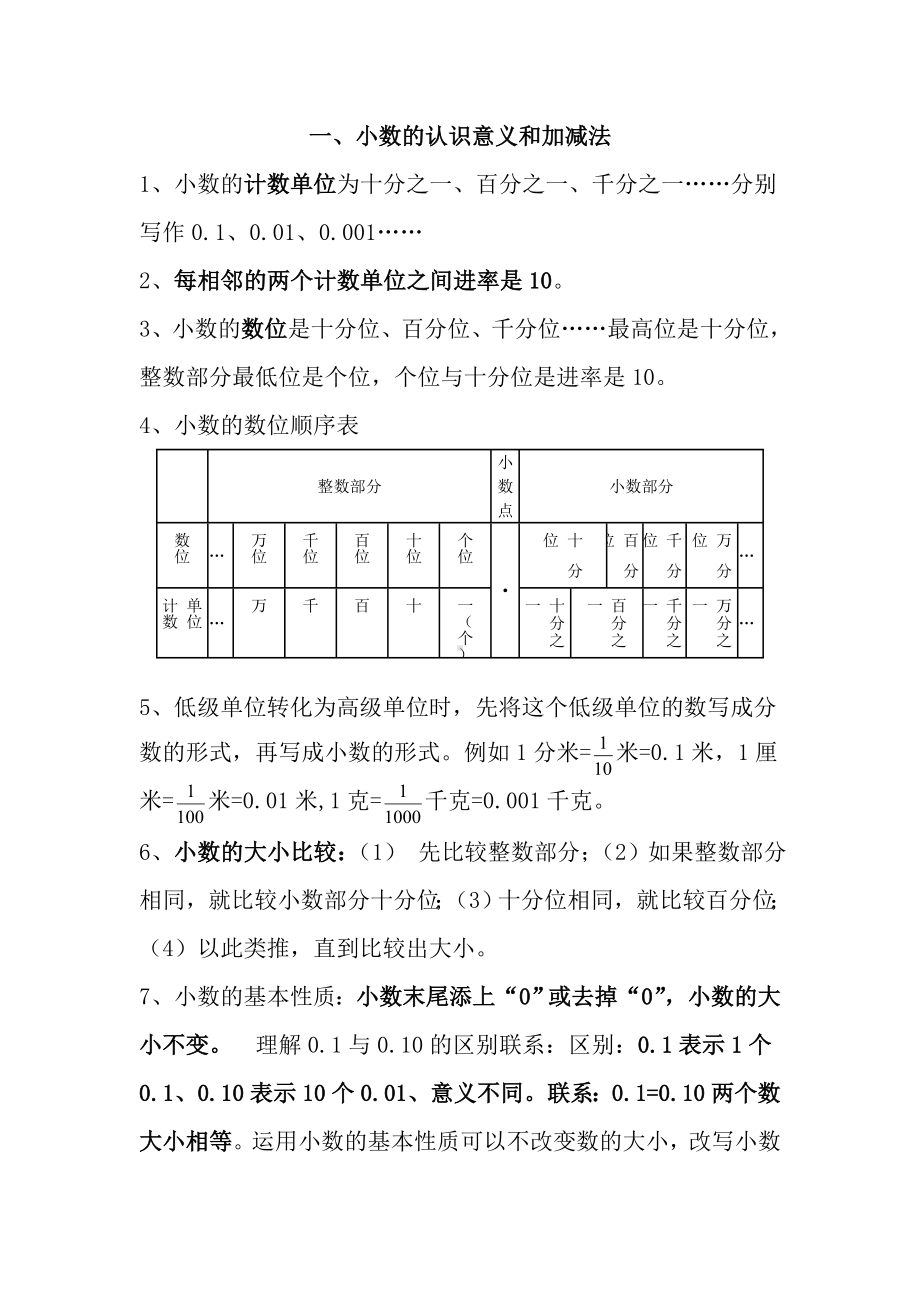 (完整版)北师大版四年级数学下册易错题汇集.doc_第1页