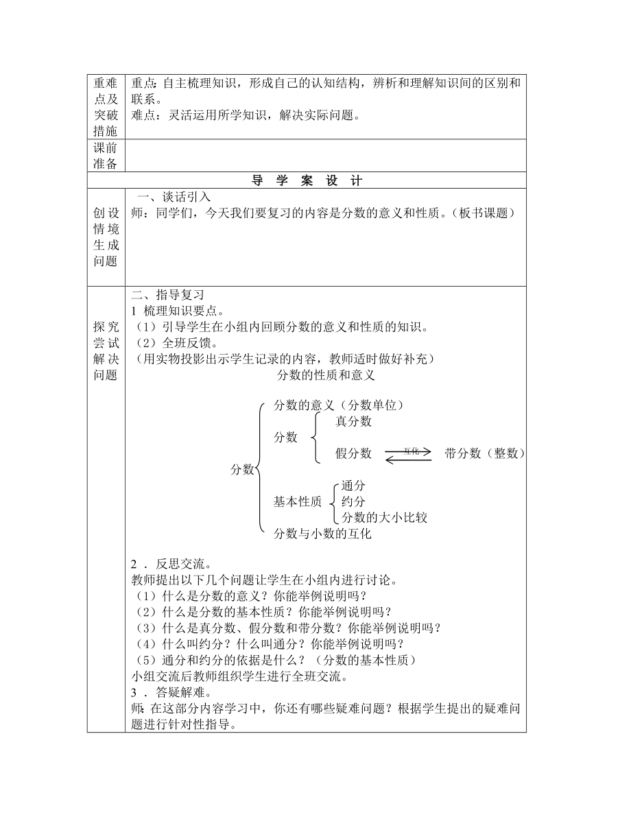 (完整版)人教版五年级下册数学总复习导学案.doc_第3页