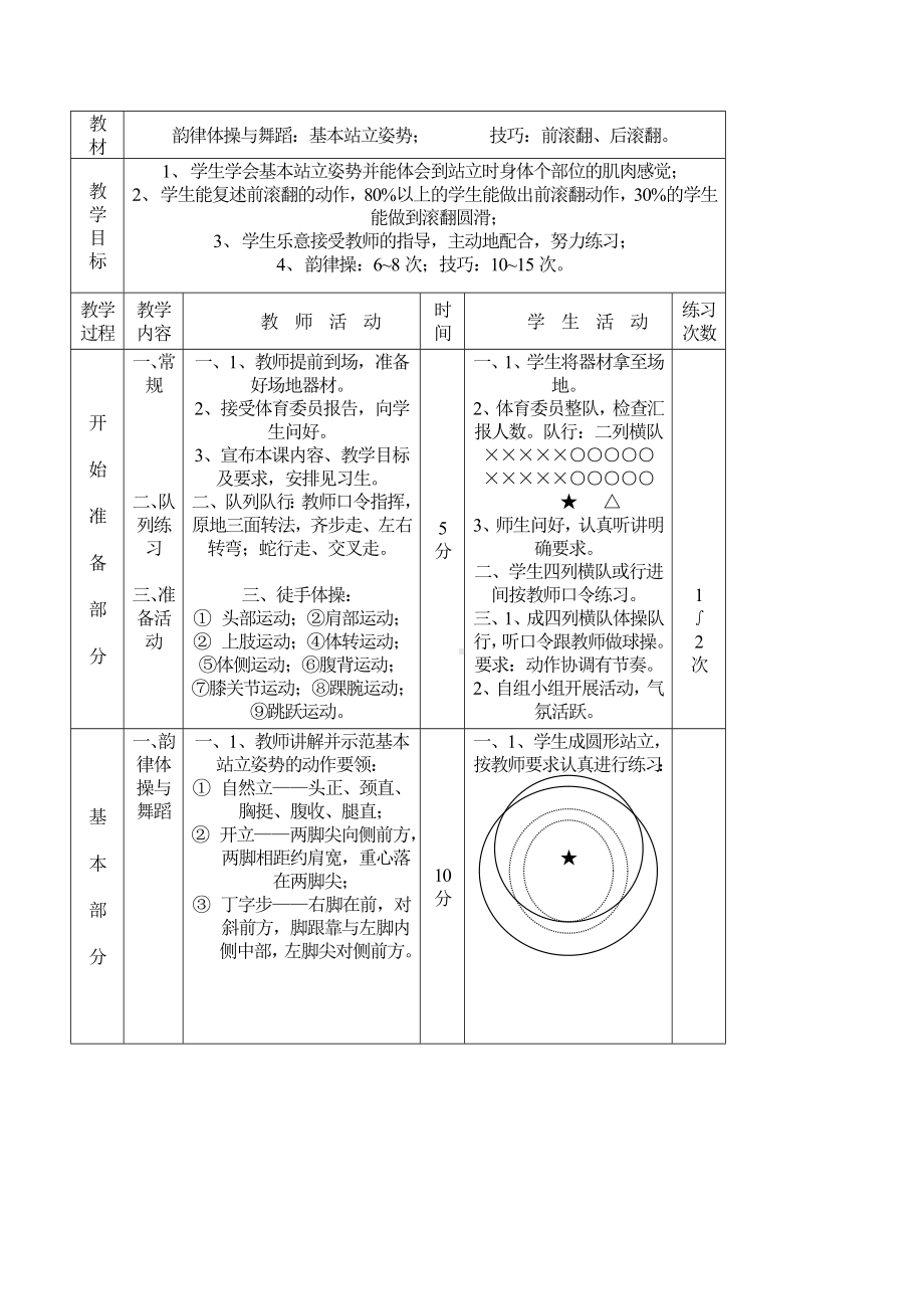 (完整版)初中体育教案全集.doc_第1页