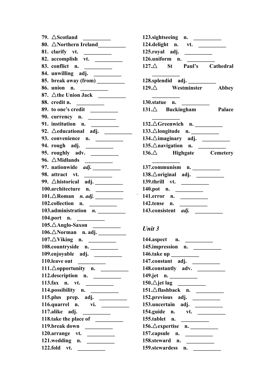 (完整)新课标人教版高中英语必修5单词(默写用).doc_第2页