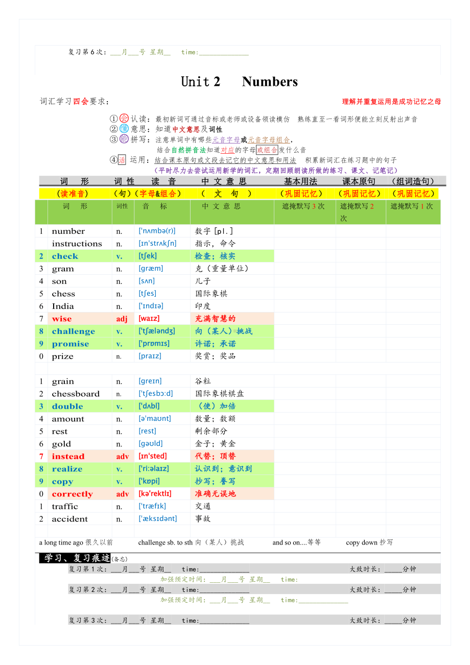 (完整版)广州英语单词(含音标)初二8年级上沪教广深版.doc_第2页