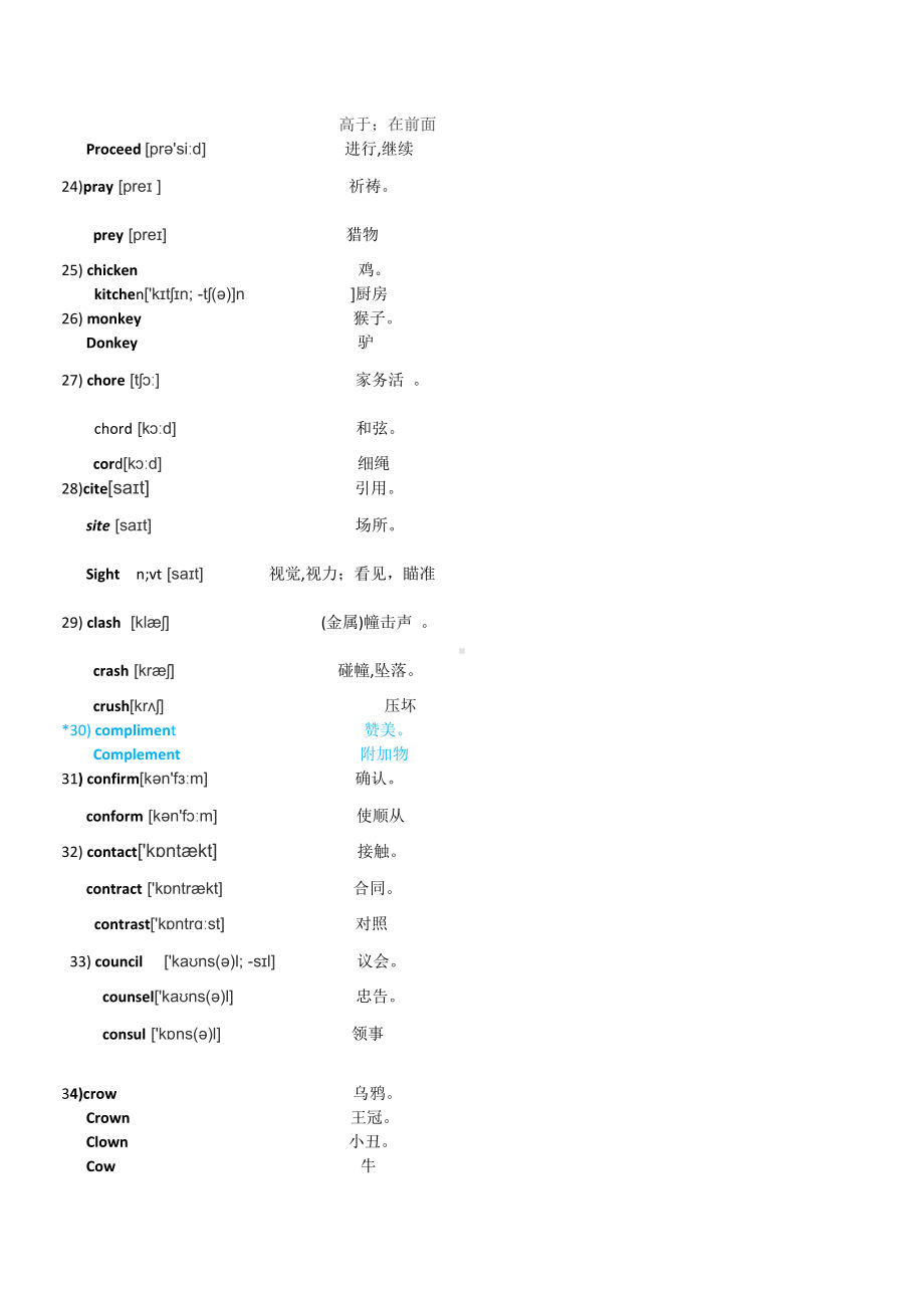 (完整版)拼写相近英语单词.doc_第3页