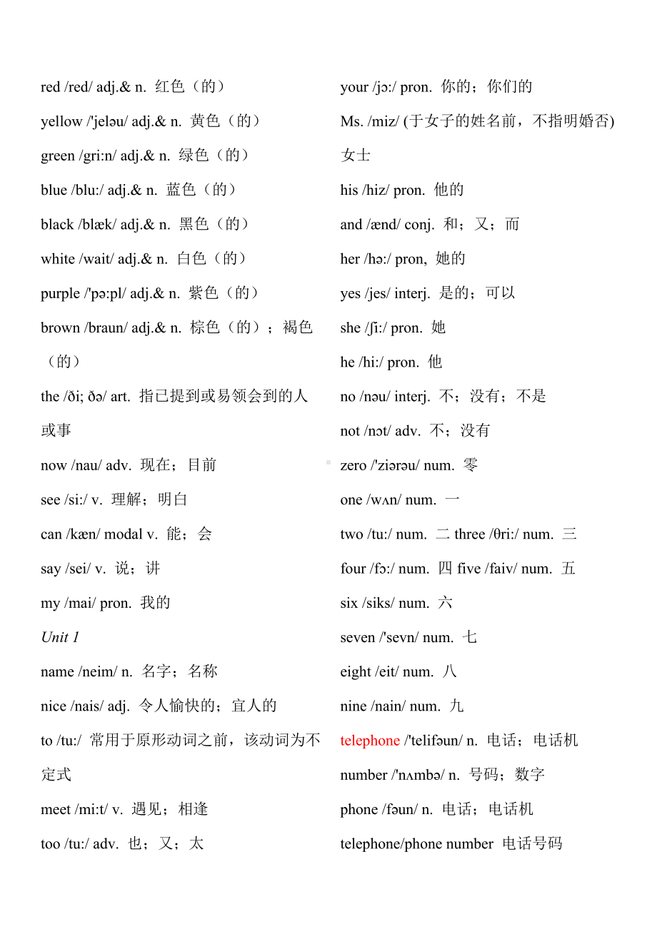 人教版初中英语单词汇总表.doc_第2页