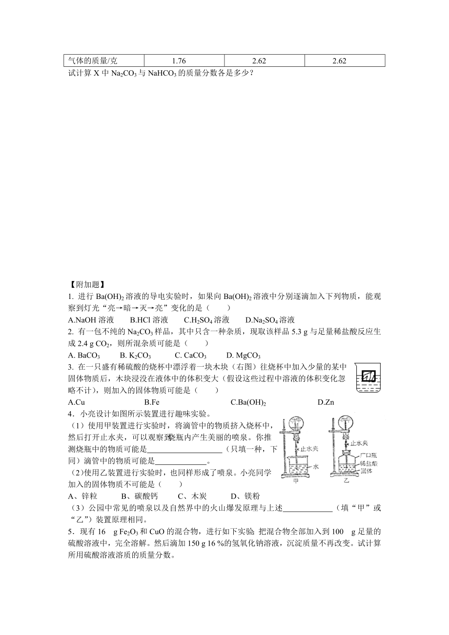 (完整版)酸碱盐练习题.doc_第3页