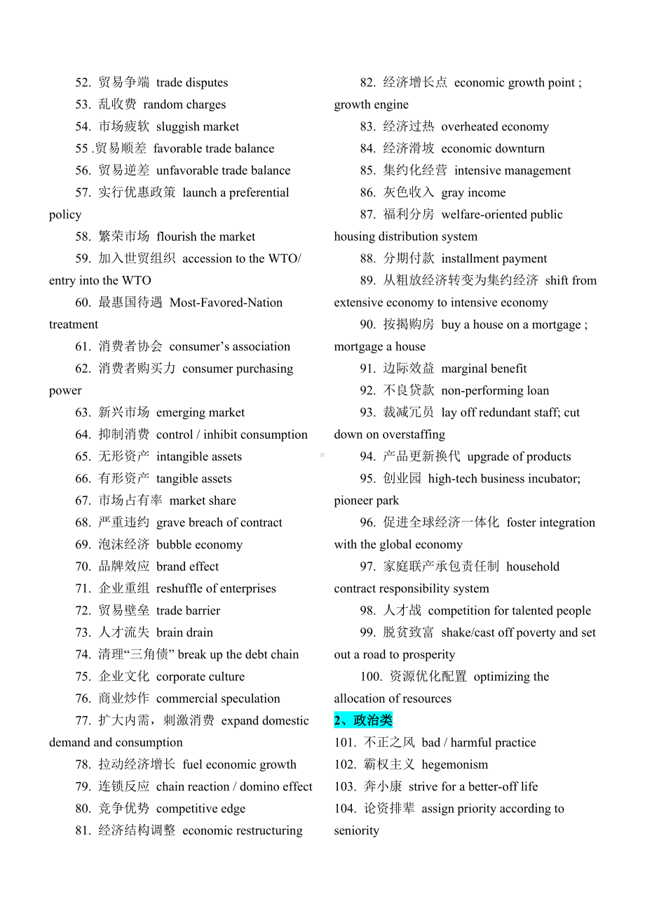 (完整版)英语常用考研词汇.doc_第2页