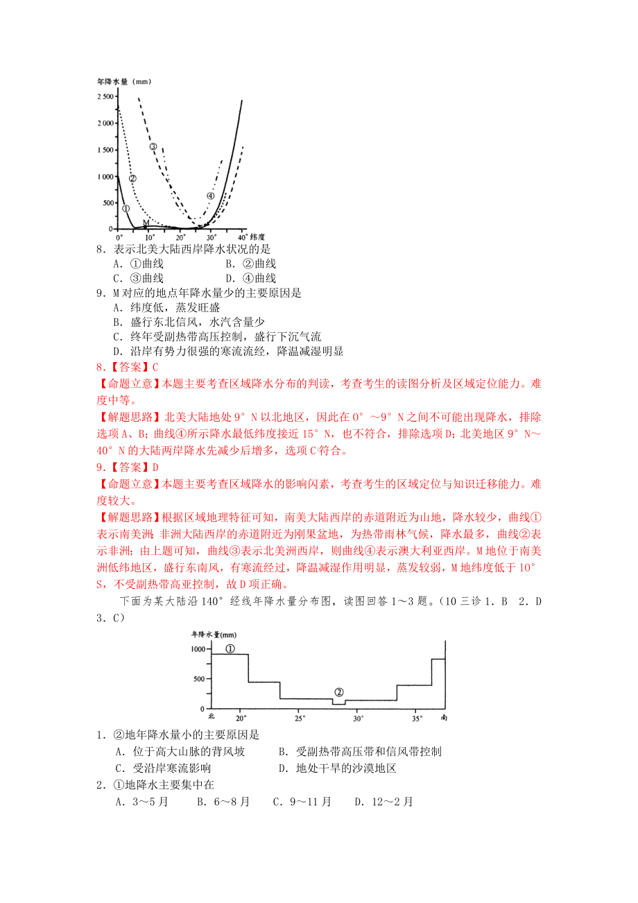 (完整版)高三世界地理练习题大洋洲.doc_第2页