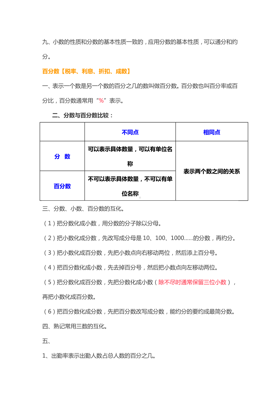 2020人教版小升初数学知识要点汇总.doc_第3页