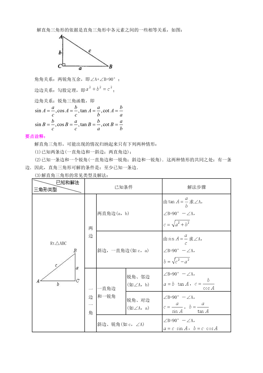 《解直角三角形》全章复习与巩固(提高)-知识讲解.doc_第3页