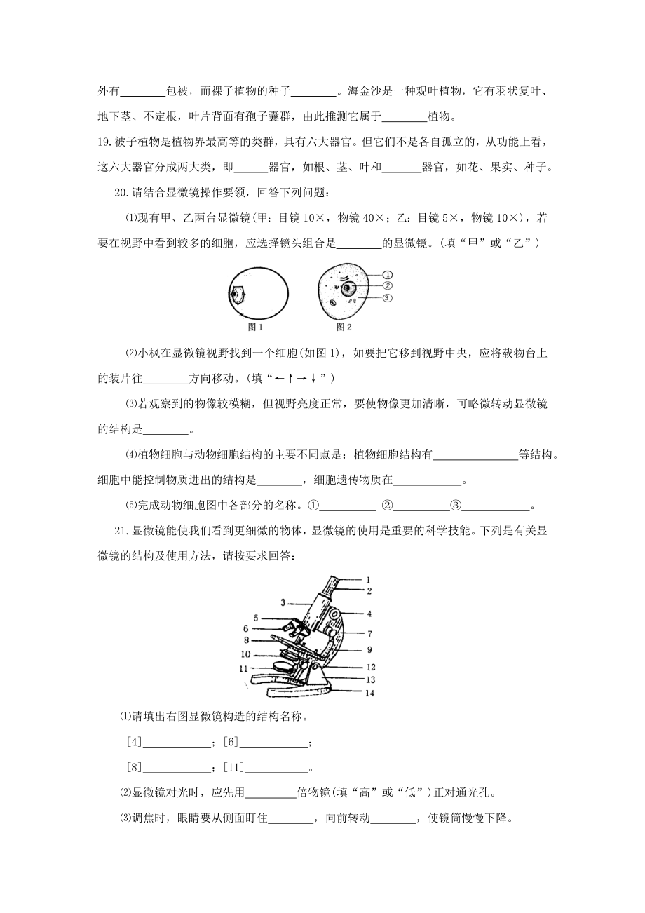 七年级科学上册第二章测试卷.doc_第3页