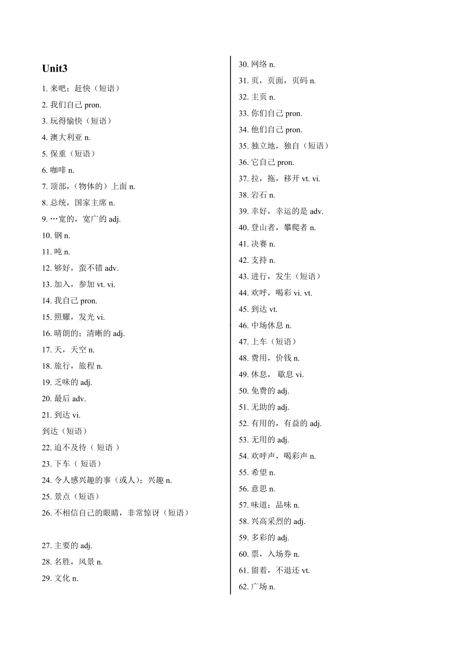 (完整版)译林牛津英语苏教版八年级上单词默写.doc_第3页