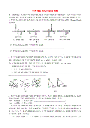 中考物理图片归纳试题集.doc