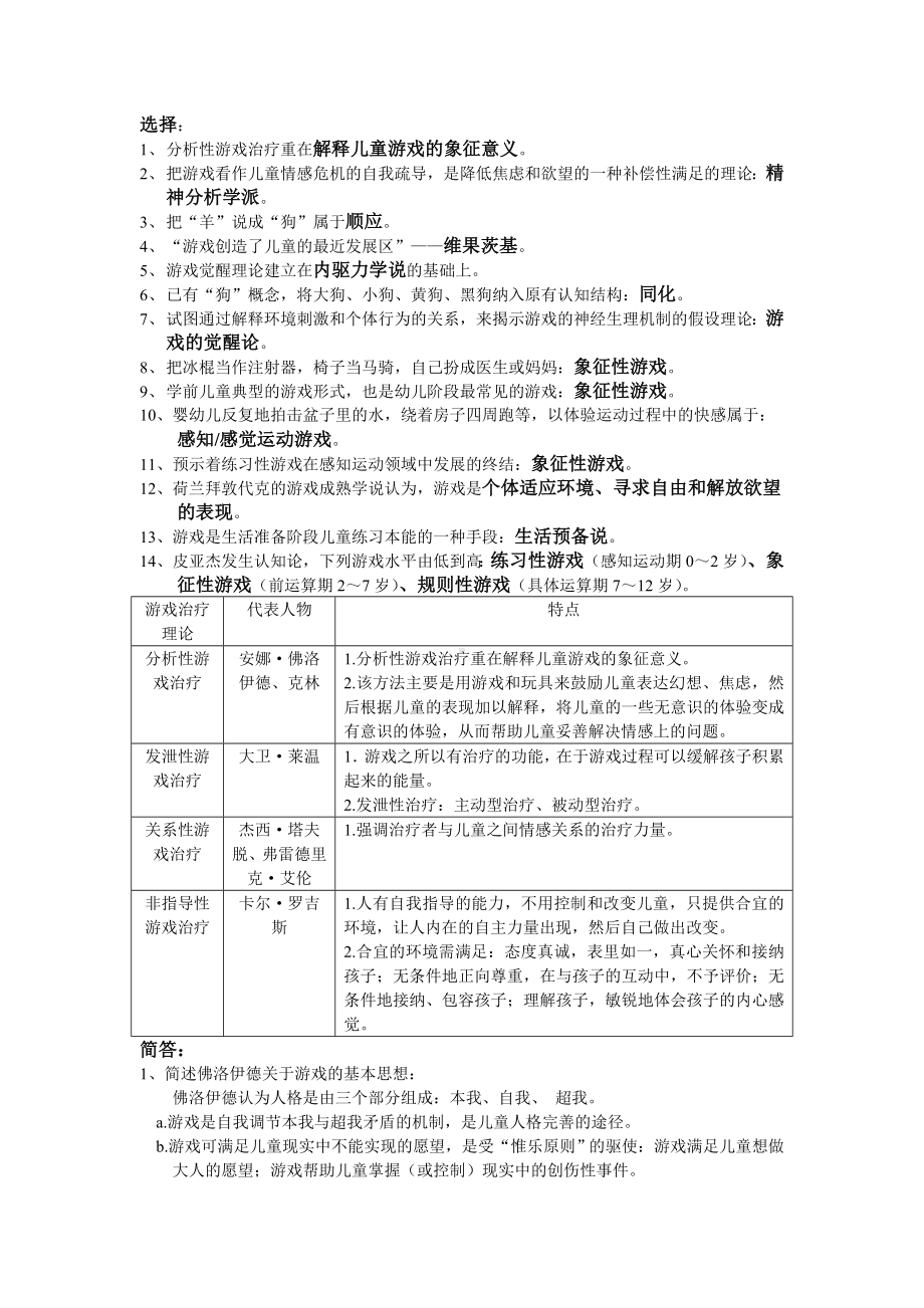 (自考必过)学前游戏论.doc_第2页