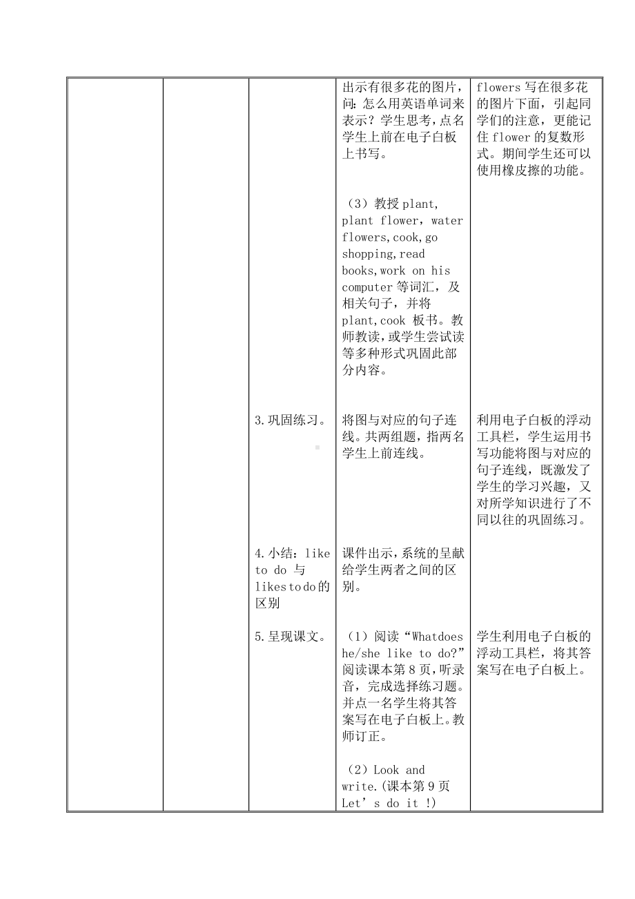 冀教版五年级上册英语第四课教学课例.doc_第3页