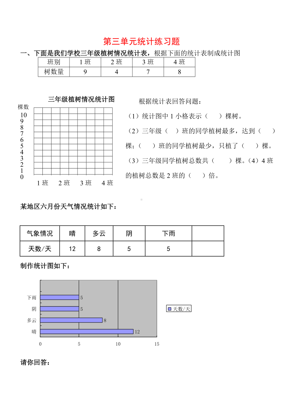 人教版三年级数学下册各单元知识点汇总.doc_第2页