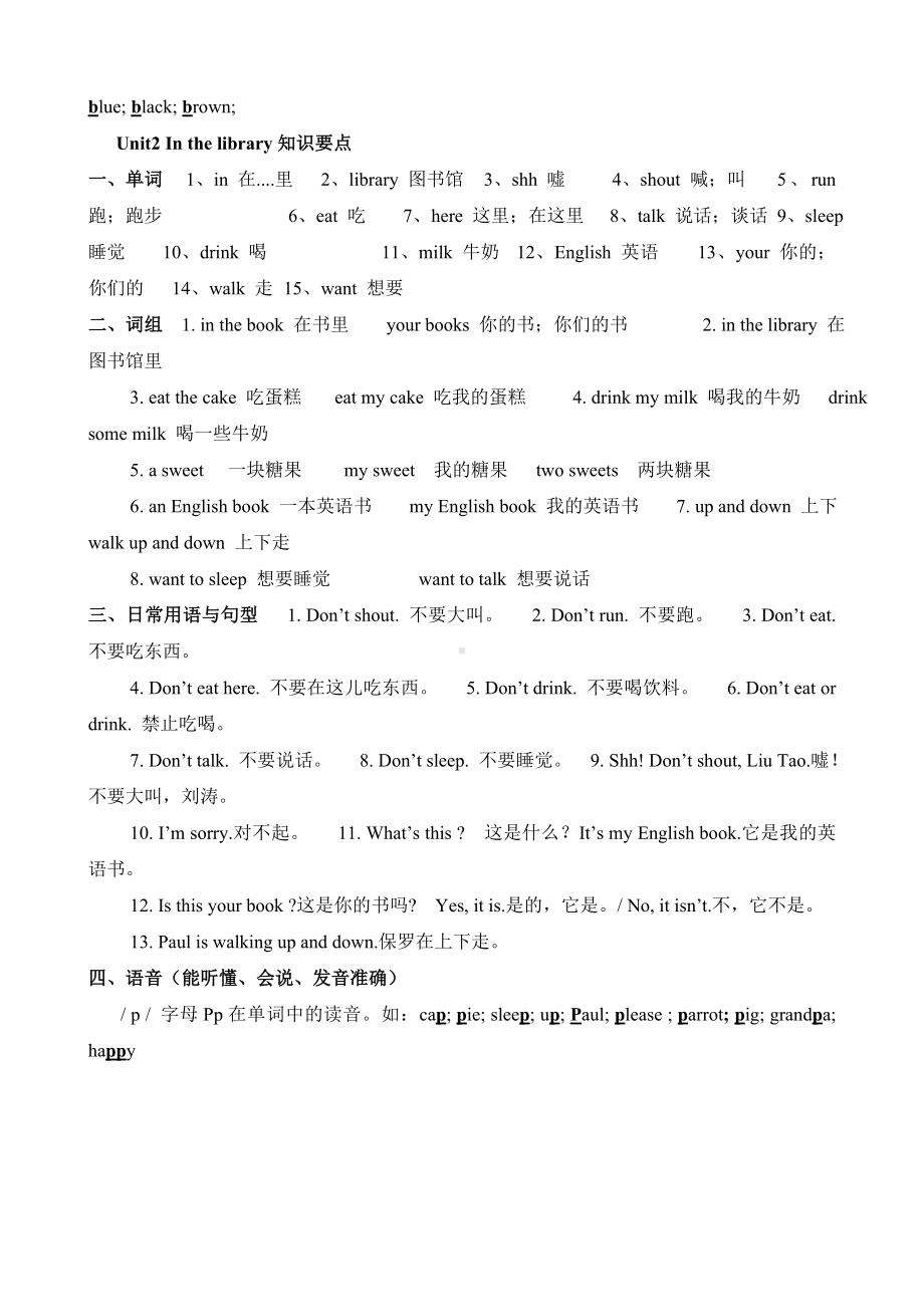 三年级下册英语素材知识点归类-译林版.doc_第2页