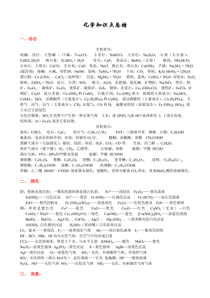 事业单位考试化学基础知识点总结[最新].doc