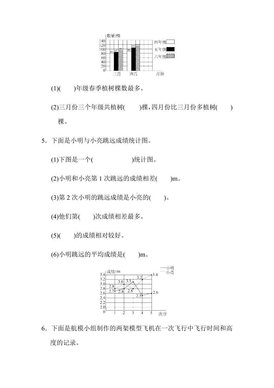 （北师大版）五年级数学下册《第八单元测试卷》(附答案).docx_第2页