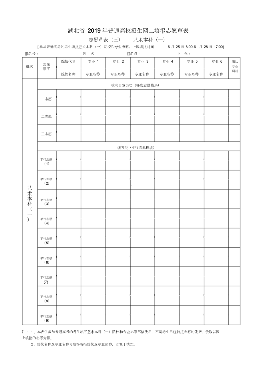 2019高考志愿填报草表(1).docx_第3页