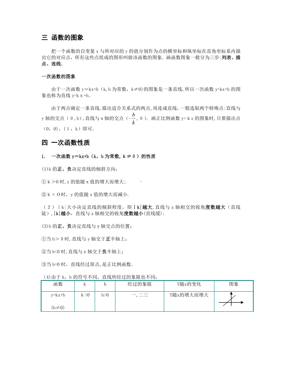 一次函数知识点大全.doc_第2页