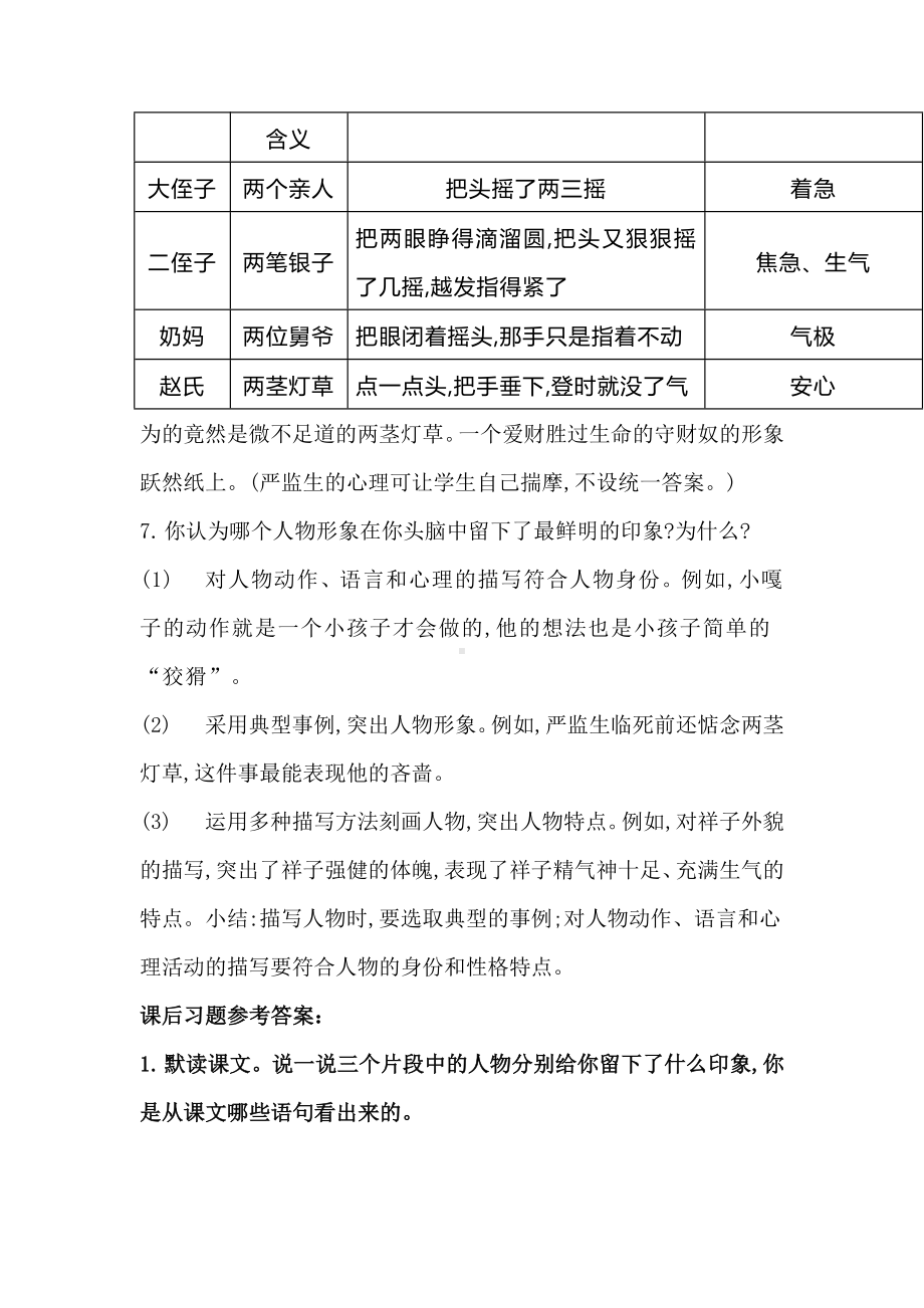 人教部编版小学语文五年级下册第五单元知识点复习资料.doc_第3页