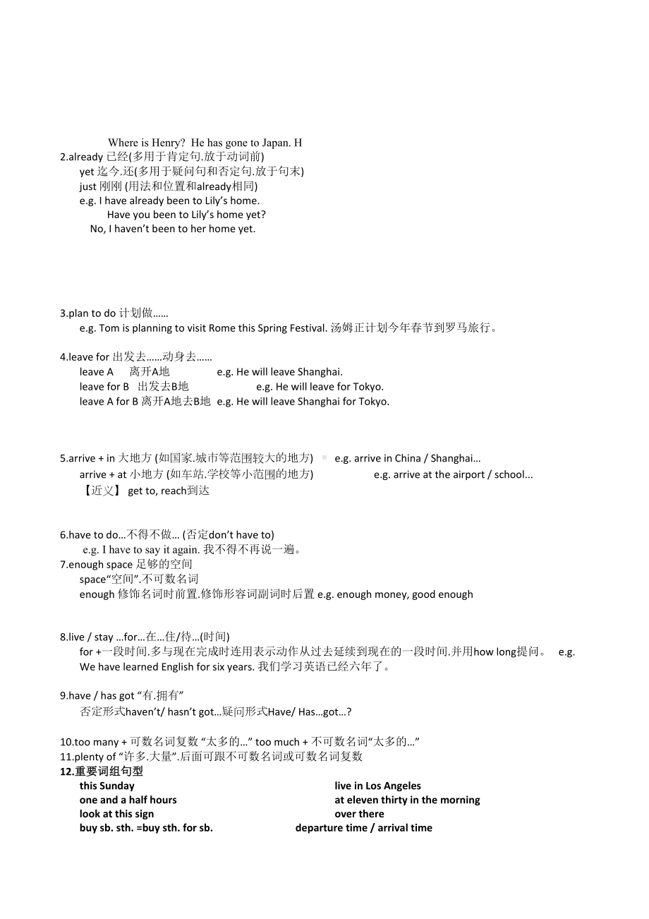 上海小学英语六年级下册知识点.docx_第2页