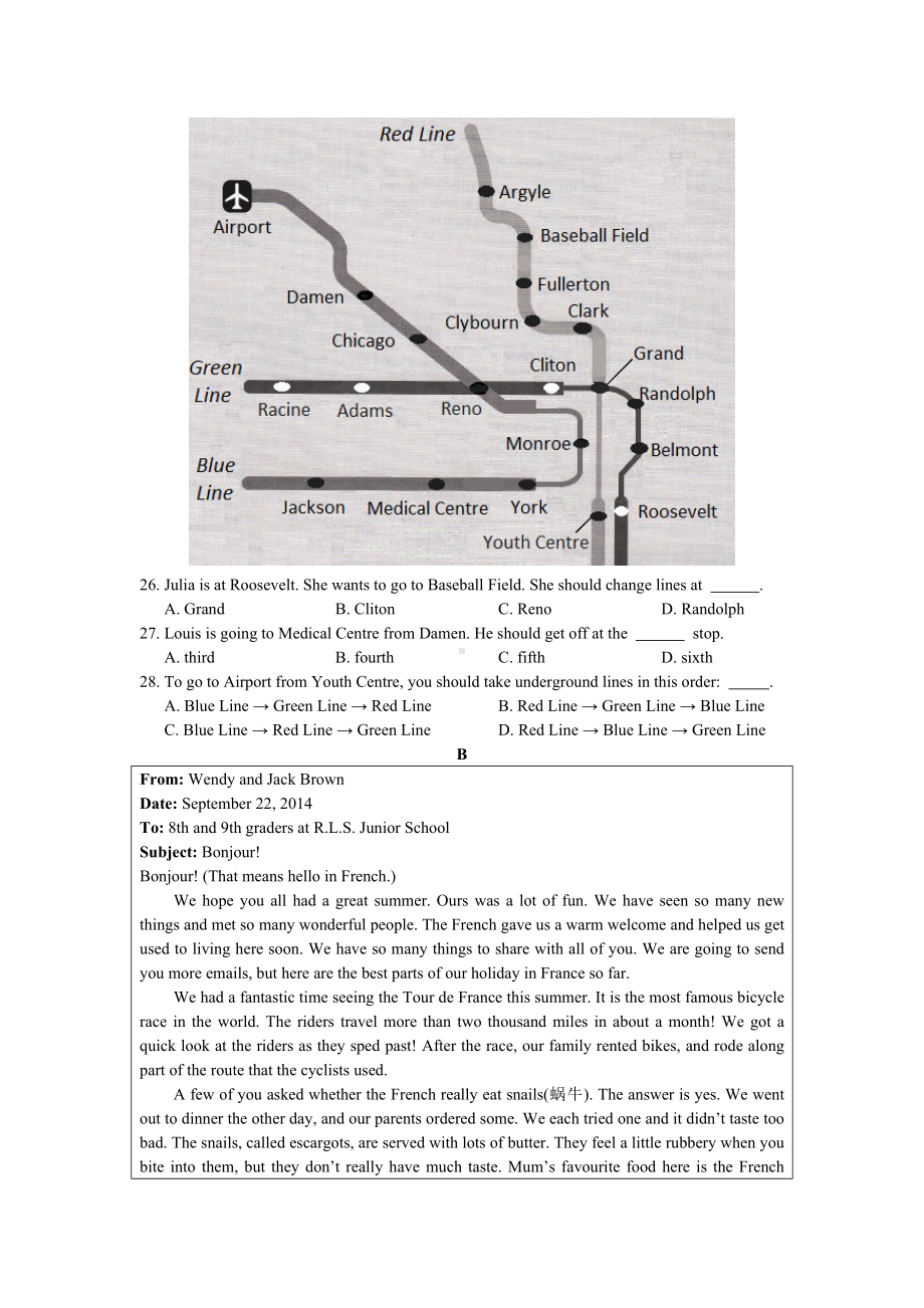 2020年度江苏省苏州市初中英语中考试卷及答案.doc_第3页