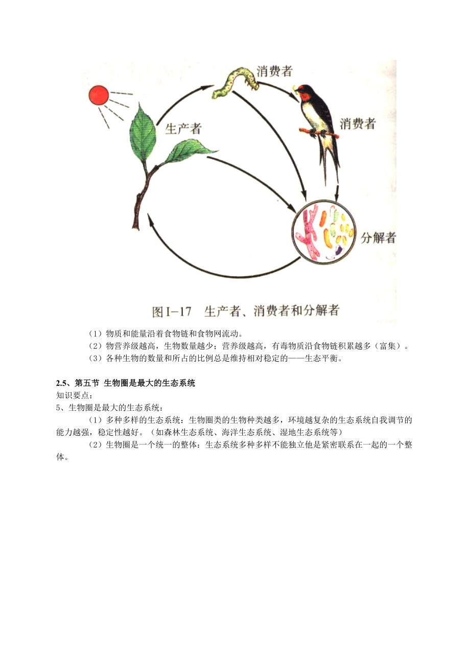 人教版生物七年级上册知识点总结.doc_第3页