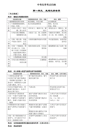 中考化学考点归纳.doc