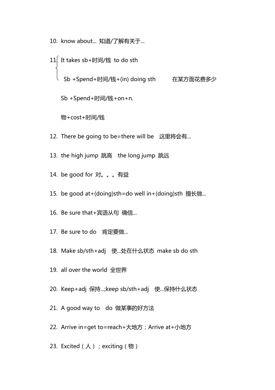 仁爱版八年级上册英语期中复习语法知识点提纲.docx_第2页