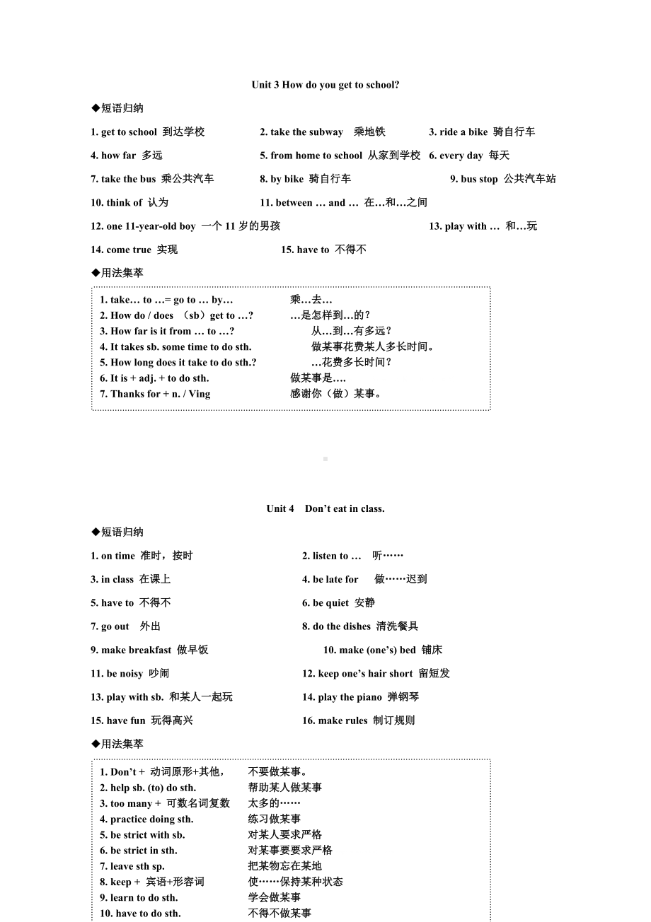 人教版新目标英语七年级下册各单元知识点大归纳.doc_第2页