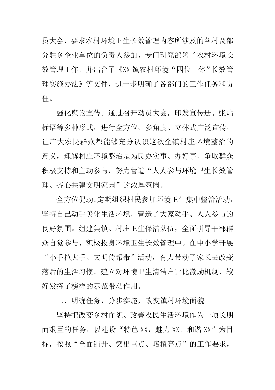 乡镇农村环境长效管理工作总结.docx_第2页