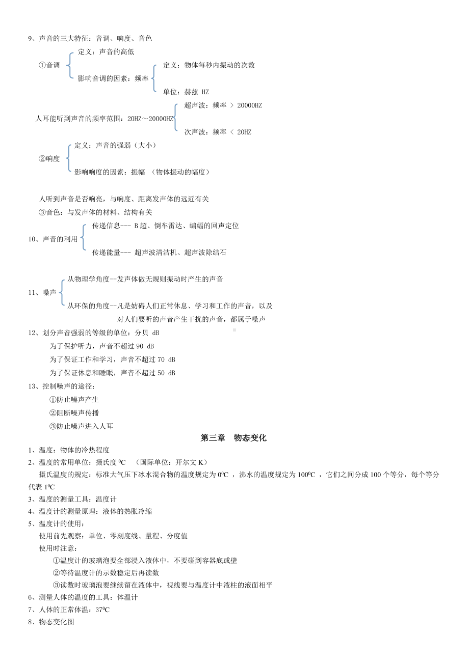 人教版初中物理知识概念(打印版).doc_第2页