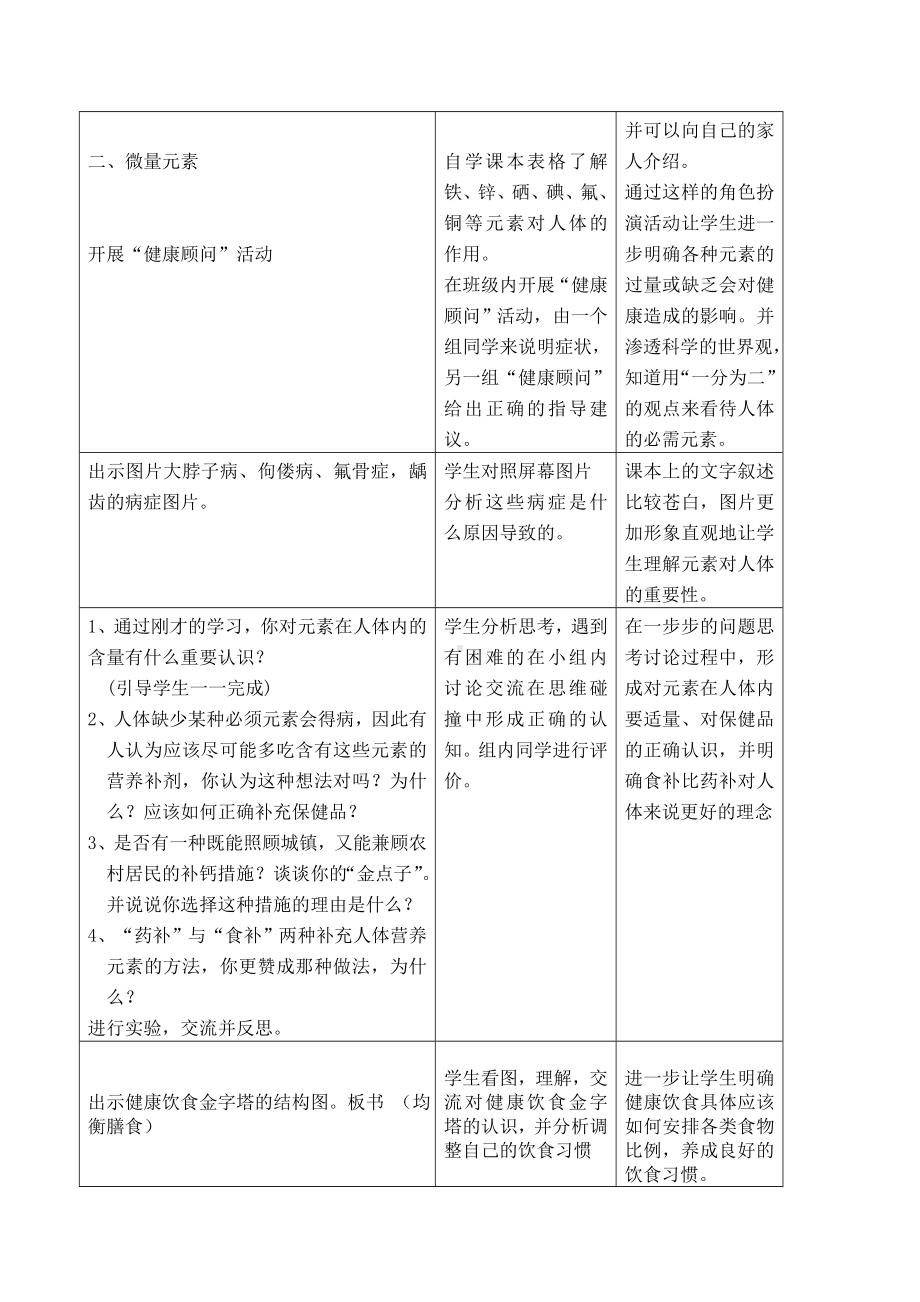 化学元素与人体健康教学设计.doc_第3页