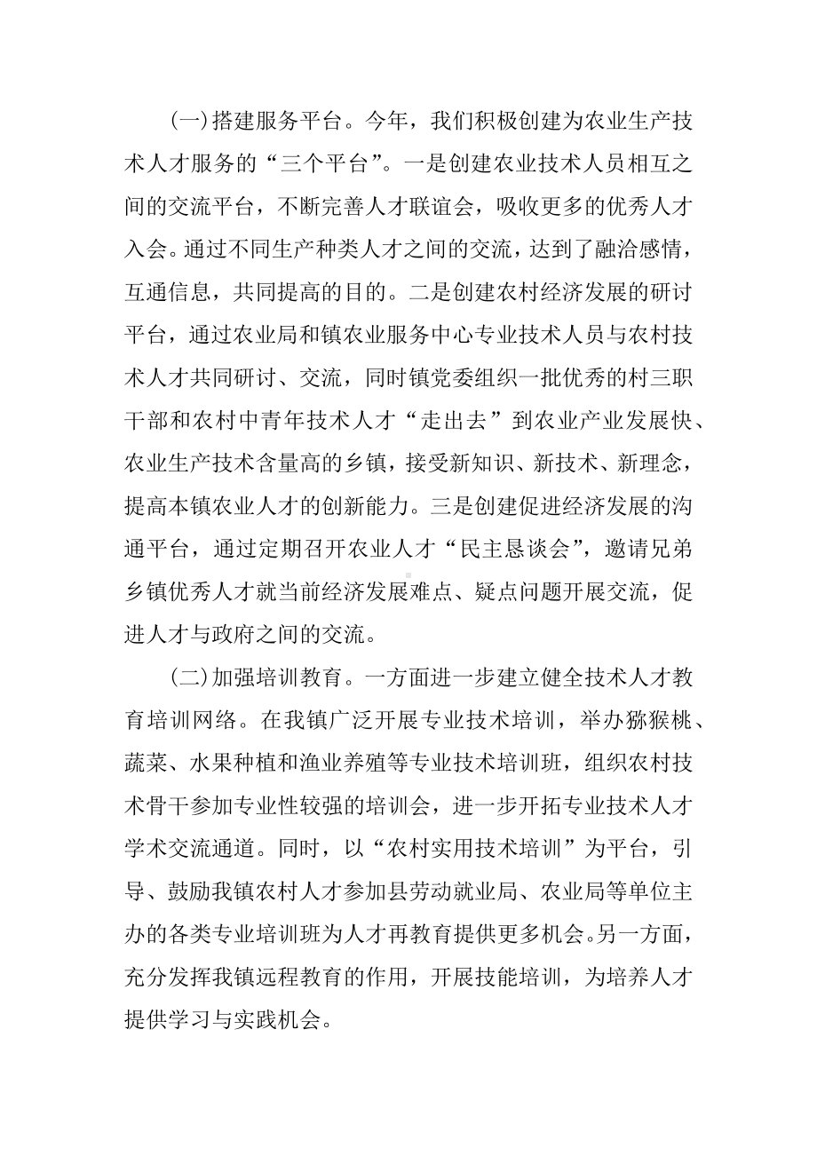 乡镇人才工作总结.docx_第2页