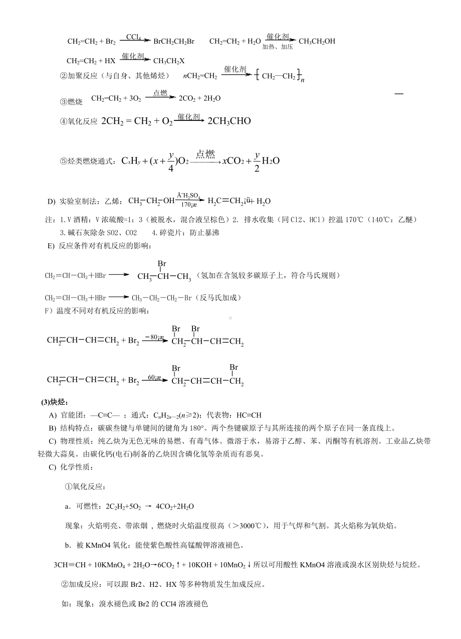 （非常详细）有机化学知识点归纳.doc_第2页