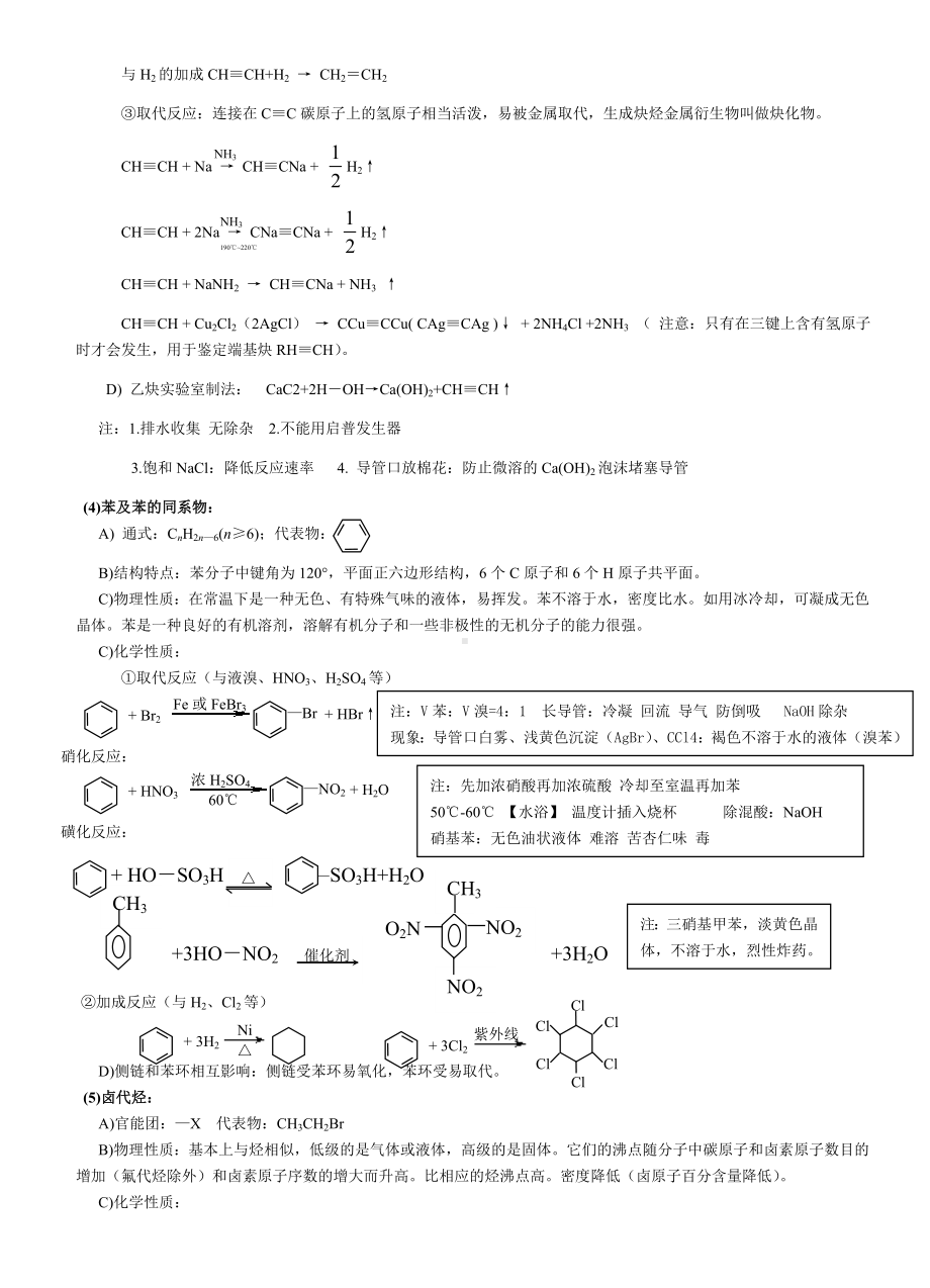 （非常详细）有机化学知识点归纳.doc_第3页