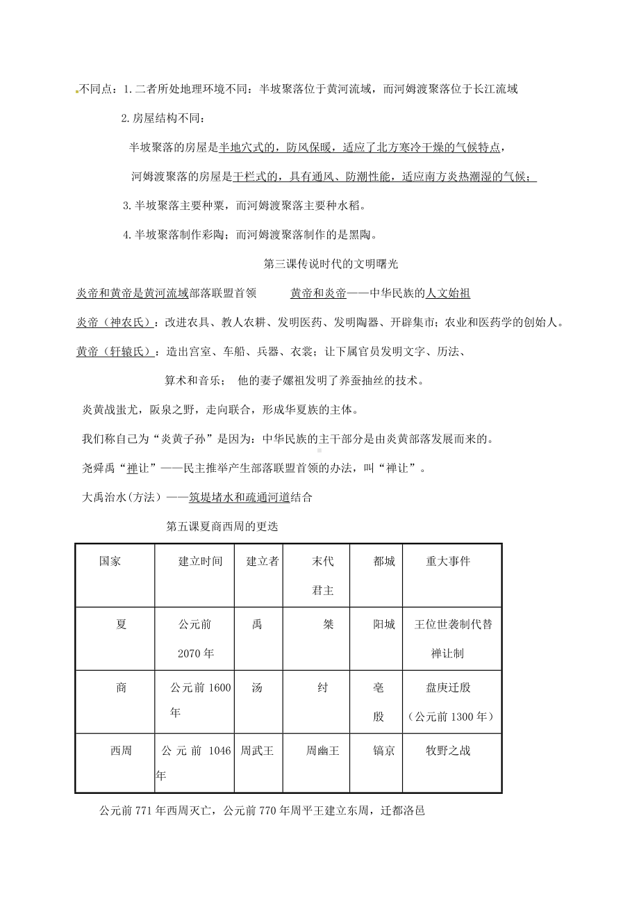 七年级历史上册复习知识点北师大版.doc_第2页