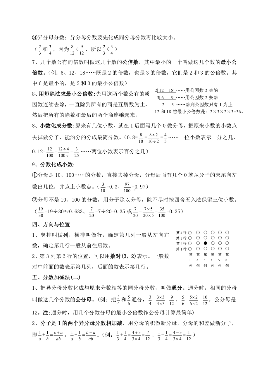 (完整版)青岛版五年级下册数学知识点汇总.doc_第3页