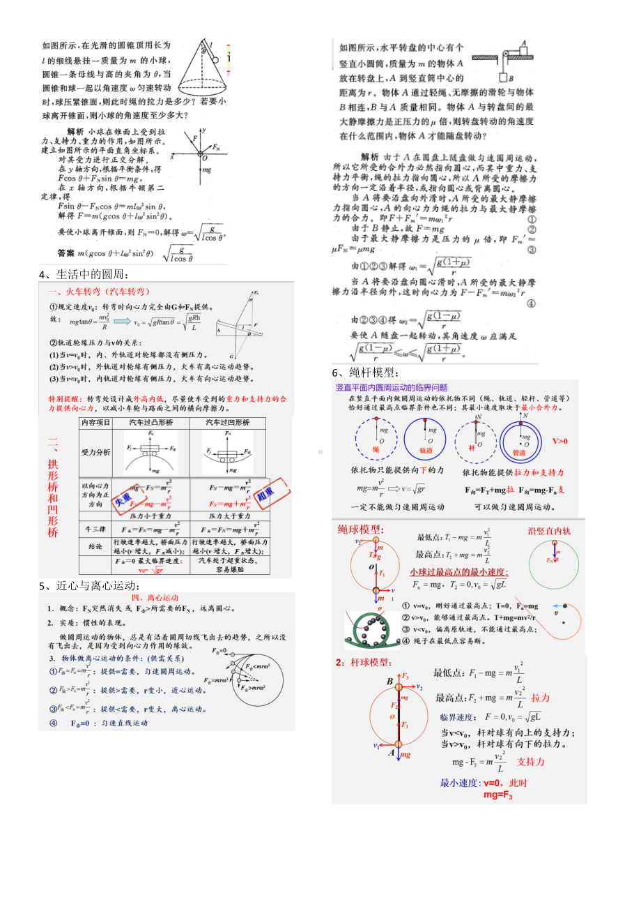 人教版高中物理必修2全书知识点总结大全.doc_第2页