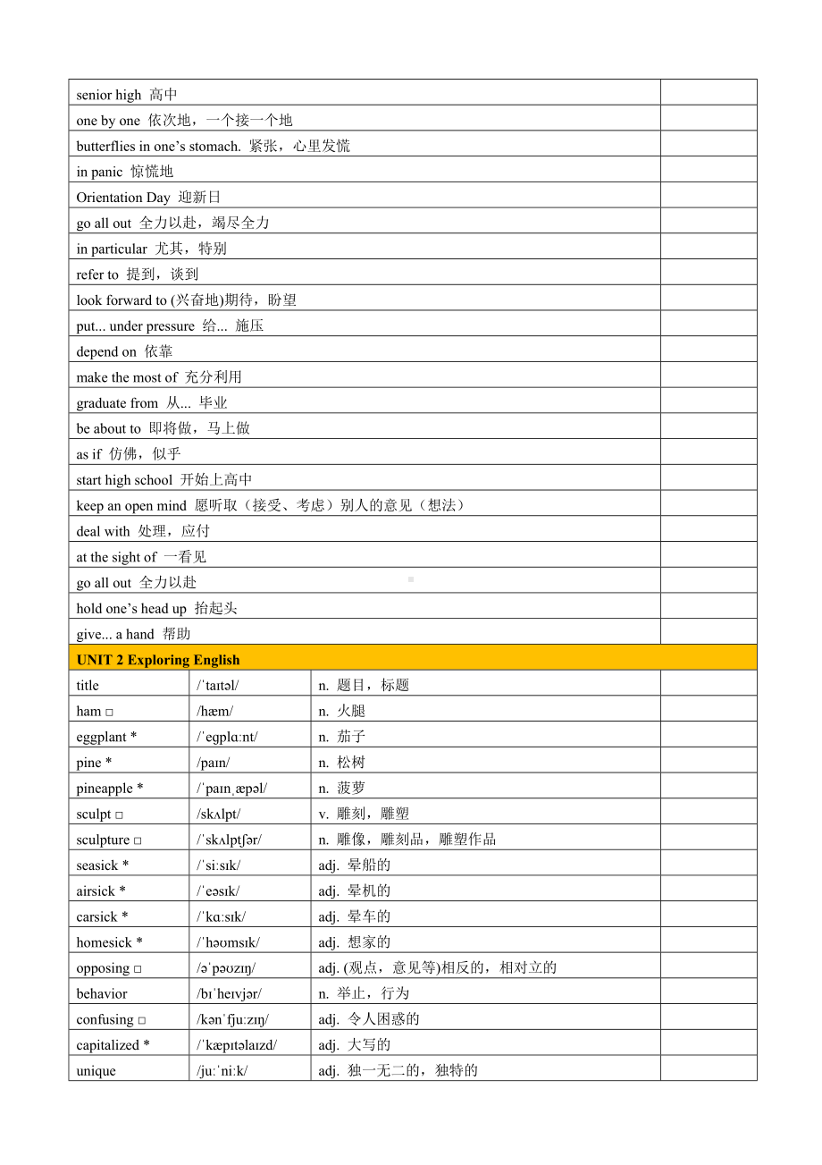 2019版外研社高中英语必修一~三单词总表.docx_第3页