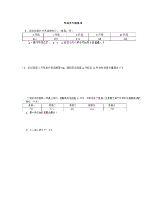 (完整版)新北师大三年级数学上里程问题总结.doc