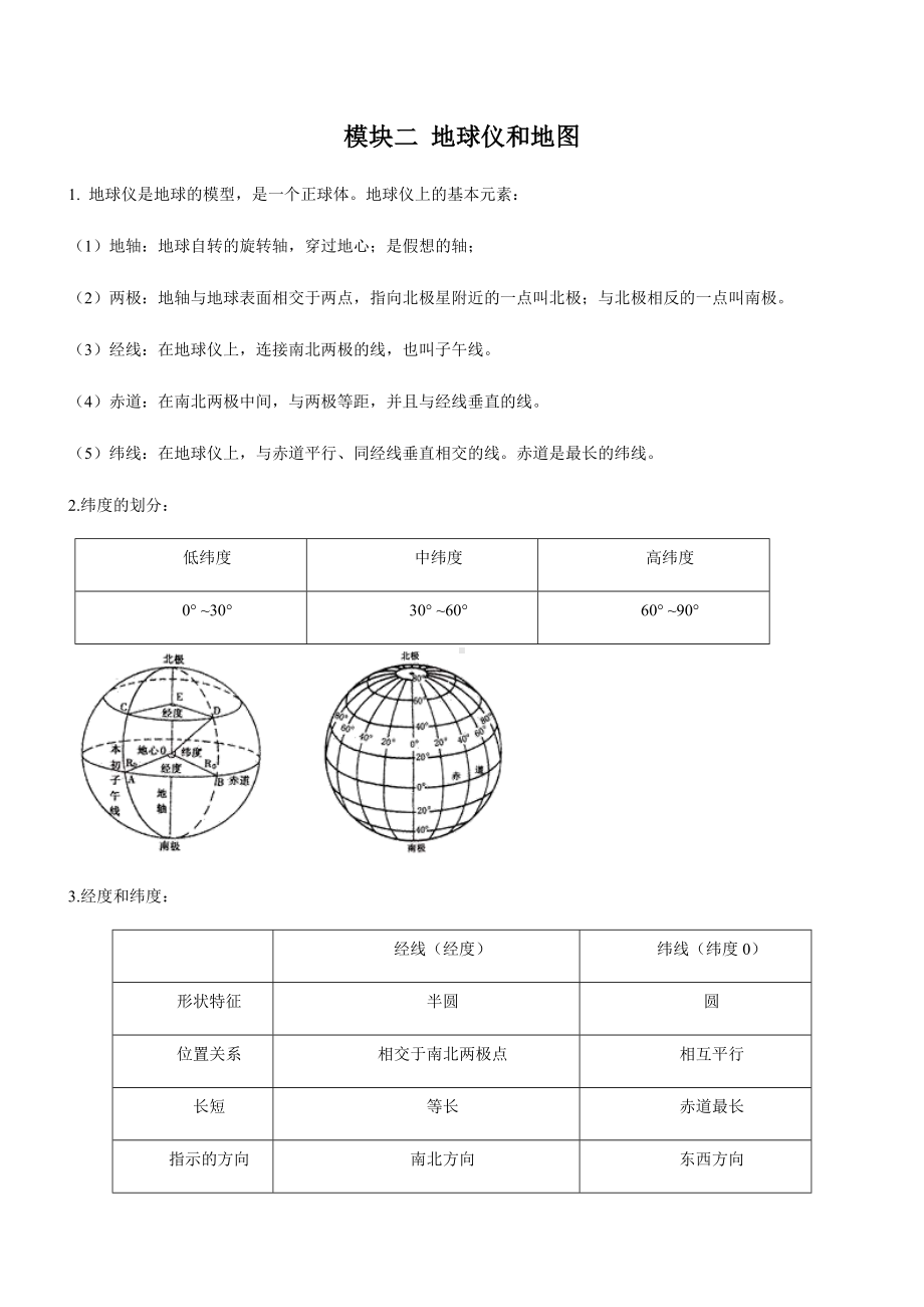 2021浙江中考科学生物地理部分知识点总结-专题08-人类的家园.docx_第3页