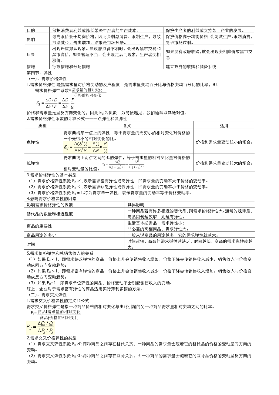 中级经济师经济基础知识点总结.doc_第2页