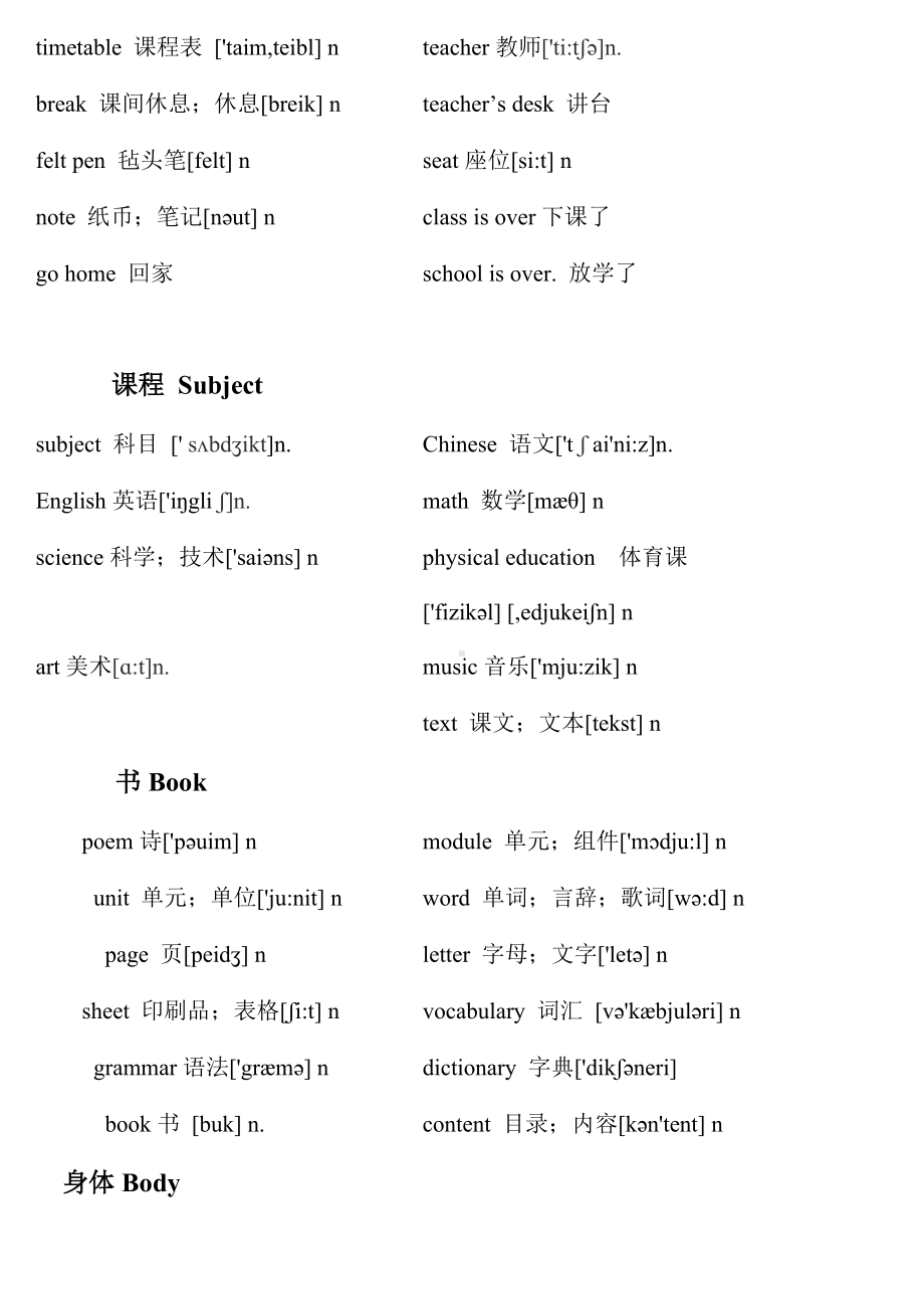 上海版小学牛津英语单词汇总.docx_第2页